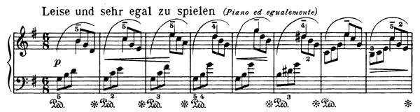 14. A Short Study Op. 68 No. 14  in G Major by Schumann piano sheet music