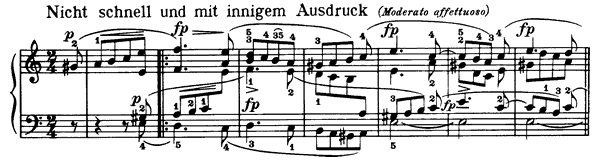 A Canon Op. 68 No. 27  in A Minor by Schumann piano sheet music