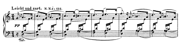 Arabesque Op. 18  in C Major by Schumann piano sheet music