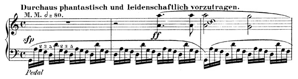 Fantasy - Op. 17 in C Major by Schumann