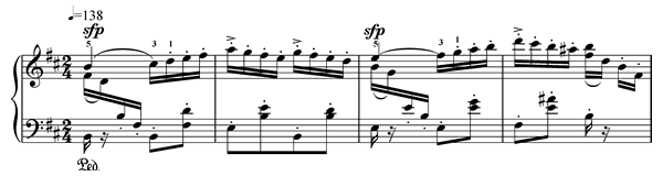 3. Hasche-Mann Op. 15 No. 3  in B Minor by Schumann piano sheet music