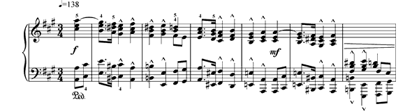 6. Wichtige Begebenheit Op. 15 No. 6  in A Major by Schumann piano sheet music