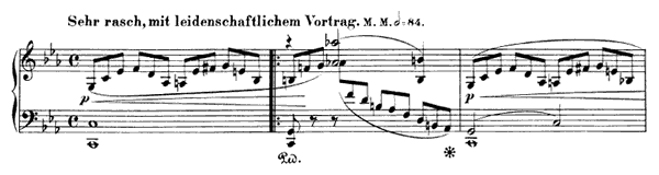 1. Fantasy Op. 111 No. 1  in C Minor by Schumann piano sheet music