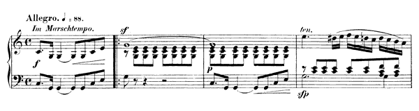 Sonata Op. 118 No. 3  in C Major by Schumann piano sheet music