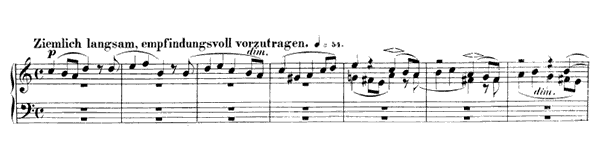 5. Ziemlich langsam, empfindungsvoll vorzutragen Op. 126 No. 5  in A Minor by Schumann piano sheet music
