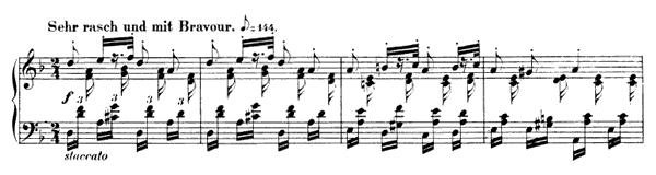 Romance Op. 32 No. 3  in D Minor by Schumann piano sheet music