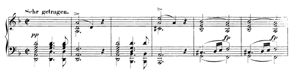 11. Marsch Op. 99 No. 11  in D Minor by Schumann piano sheet music