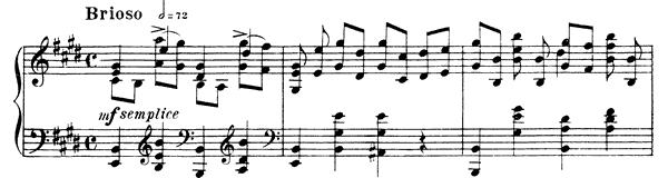 Etude - Op. 8 No. 5 in E Major by Scriabin