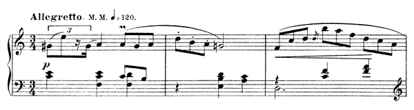 Mazurka Op. 25 No. 2  in C Major by Scriabin piano sheet music