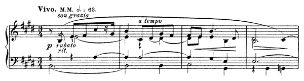 Mazurka Op. 25 No. 4  in E Major by Scriabin piano sheet music