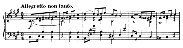 Mazurka Op. 3 No. 2  in F-sharp Minor by Scriabin piano sheet music
