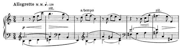 Prelude Op. 11 No. 2  in A Minor by Scriabin piano sheet music