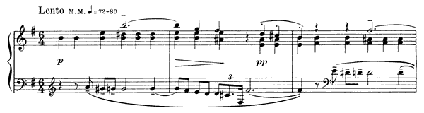 Prelude Op. 11 No. 4  in E Minor by Scriabin piano sheet music