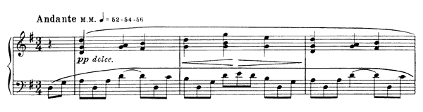 Prelude Op. 13 No. 3  in G Major by Scriabin piano sheet music