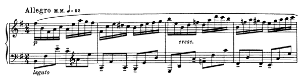 Prelude Op. 13 No. 4  in E Minor by Scriabin piano sheet music