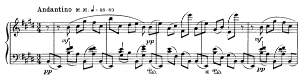 Prelude - Op. 15 No. 4 in E Major by Scriabin