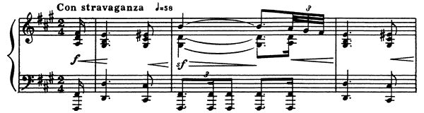 Prelude Op. 31 No. 2  in F-sharp Minor by Scriabin piano sheet music
