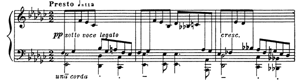 Prelude Op. 31 No. 3  in E-flat Minor by Scriabin piano sheet music