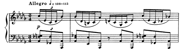 Prelude Op. 35 No. 1  in B-flat Minor by Scriabin piano sheet music