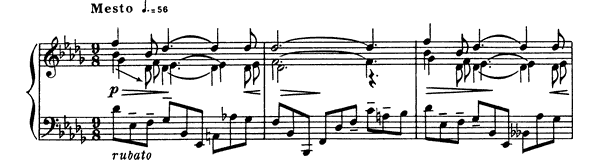 Prelude Op. 37 No. 1  in B-flat Minor by Scriabin piano sheet music