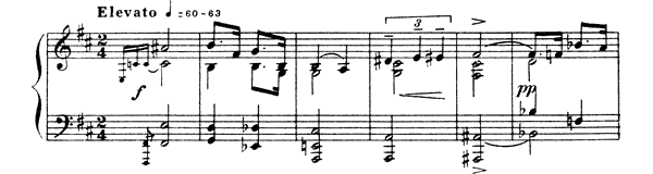 Prelude Op. 39 No. 2  in D Major by Scriabin piano sheet music