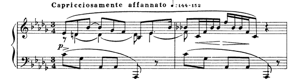 Prelude Op. 48 No. 3  in D-flat Major by Scriabin piano sheet music