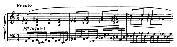 Prelude Op. 67 No. 2  by Scriabin piano sheet music