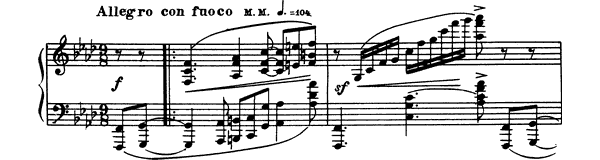 Sonata 1 - Op. 6 in F Minor by Scriabin