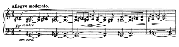 Vers la flamme - Poème Op. 72  by Scriabin piano sheet music