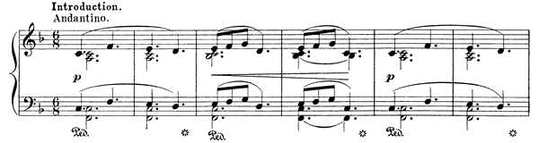 Roses from the South Op. 388  in F Major by Strauss II piano sheet music