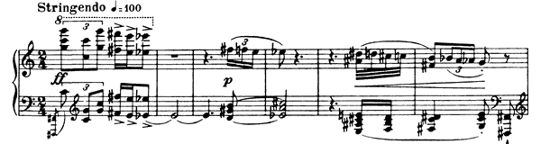 2. Petrushka's Room   by Stravinsky piano sheet music