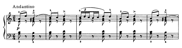 Russian Dance - Op. 40 No. 10 in A Minor by Tchaikovsky