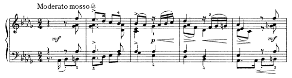 9. A Bit of Schumann Op. 72 No. 9  in D-flat Major by Tchaikovsky piano sheet music
