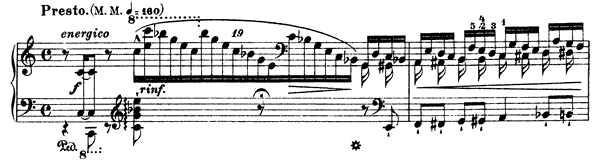 Transcendental Etude: Preludio -  S . 139 No. 1 in C Major by Liszt