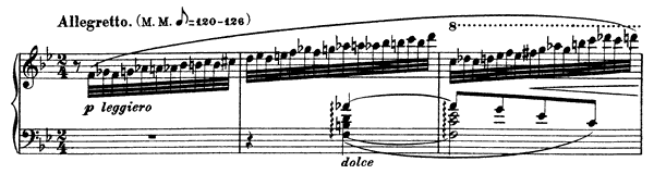 Transcendental Etude: Feux Follets -  S . 139 No. 5 in B-flat Major by Liszt